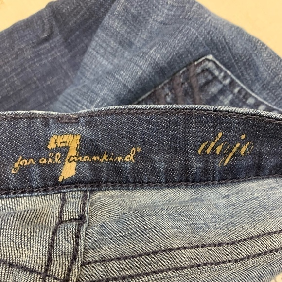 7 for all mankind crop dojo denim jeans - Picture 5 of 6